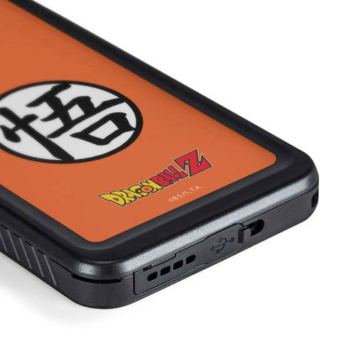 Dragon Ball Z Goku Iconic Kanji Symbol Galaxy S24 Waterproof Case